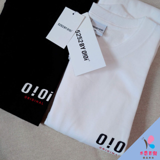 ◆OiOi 5252 by◆logo短袖T-shirt 兩件組 logo 印刷款