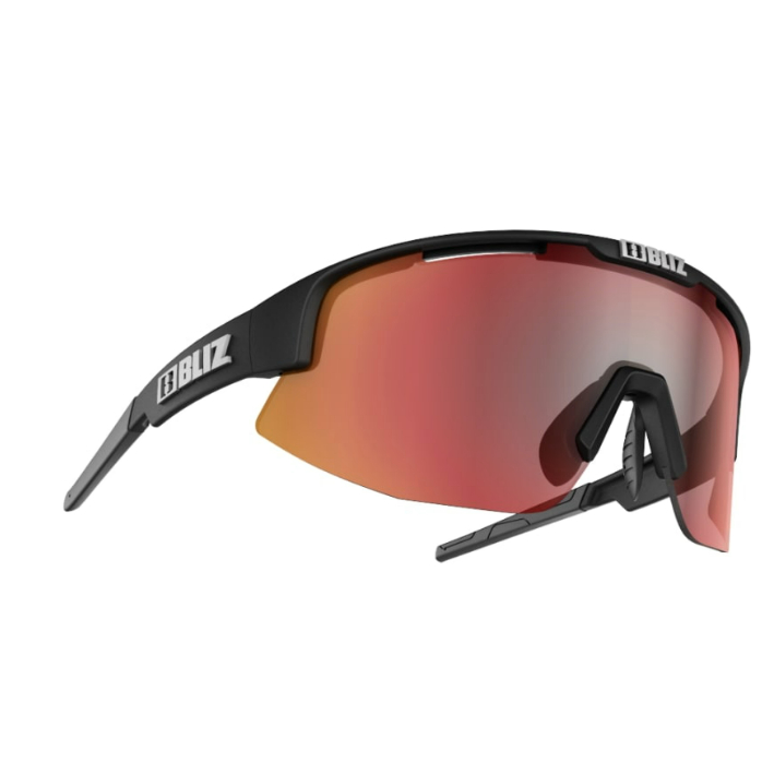 [BLIZ] MATRIX 消光黑/紅片 風鏡 自行車風鏡 太陽眼鏡 墨鏡 大鏡面 抗UVA/UVB 輕量 巡揚單車