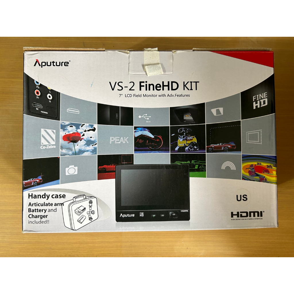 【 Aputure VS-2 FineHD Kit 7" LCD全高清 監看 螢幕 套組 】 攝影 錄影 相機 （二手）