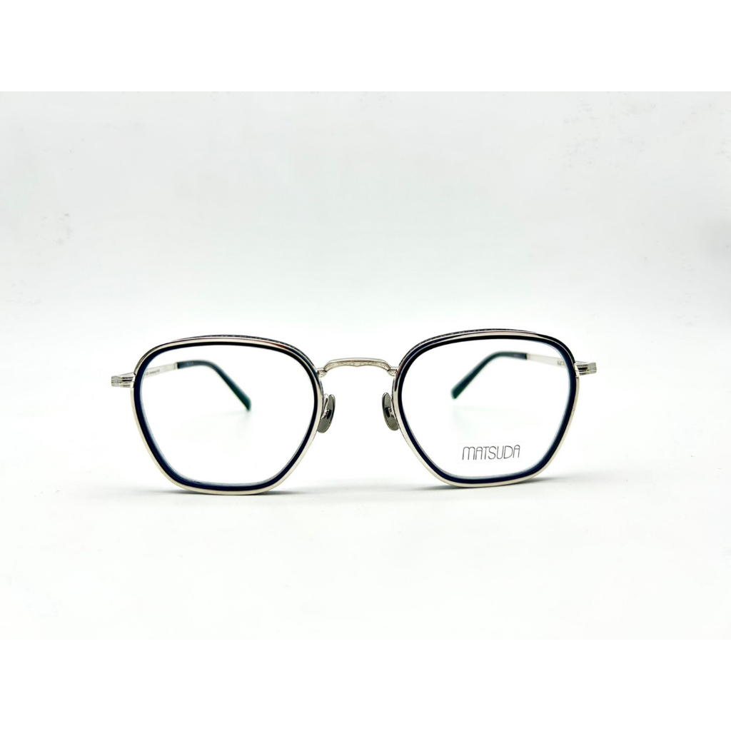 ✅🏆限量紀念款 🏆[檸檬眼鏡] Matsuda M3101-i PW-MBK 方形鈦金屬黑色鏡框 40週年紀念款