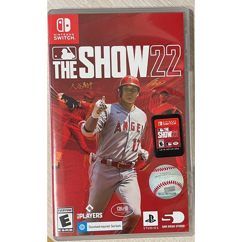 ［二手近全新］任天堂Switch MLB the show 22《美國職棒大聯盟2022》英文版