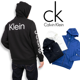 Calvin Klein 棉外套 挑戰回頭率 男款 刺繡logo 刷毛 長袖 大尺碼 CK 連帽 外套 #9282