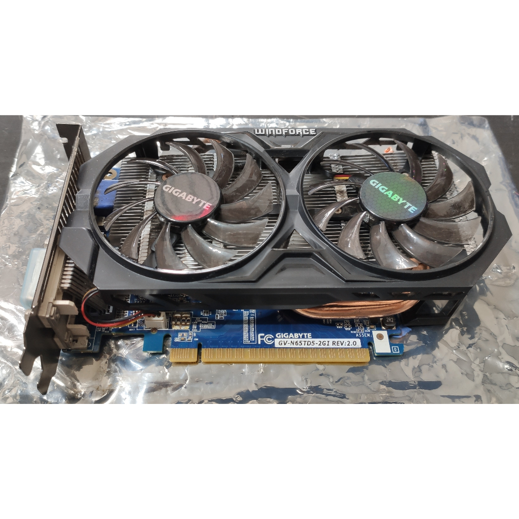 二手 GTX 650 TI 2G 顯示卡 測試功能正常品 不限廠牌 隨機出貨