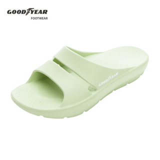 GOODYEAR固特異【Q彈力系列】女鞋 舒適輕量拖鞋 綠色/ GAWL32705/K Shoes Plaza