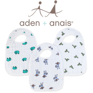 [全新品］aden+anais經典圍兜3入