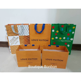 《Boutique Bonbon》LV 紙袋 草間彌生 2023 聖誕紙袋 限量款 紙袋 信封 紙卡 禮物卡~現貨