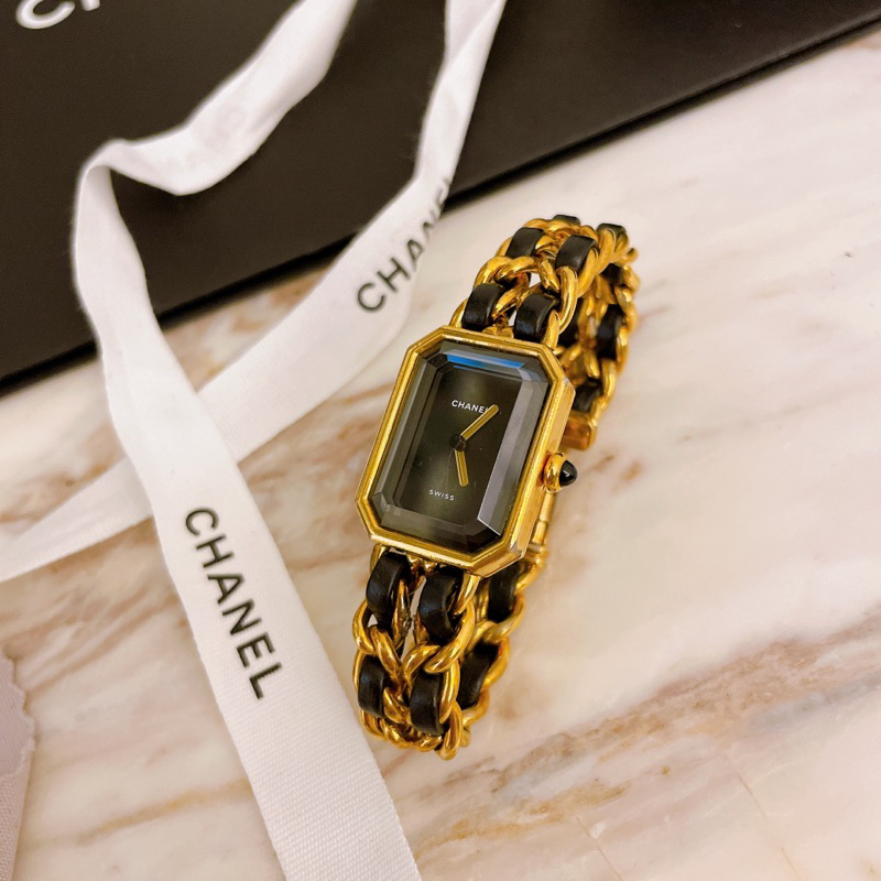 (🎉已售）稀有款正品✨Chanel 香奈兒首映錶premiere手錶S尺寸