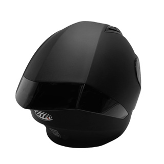 GTR SA-60 素色 消光黑 全罩式安全帽 內置墨鏡 階梯式鐵插扣 快拆式鏡片【歐樂免運】