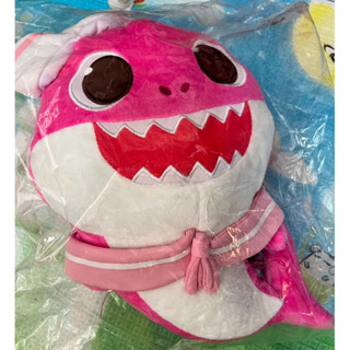 全新 鯊魚寶寶娃娃 12吋桃粉色海軍款 baby shark