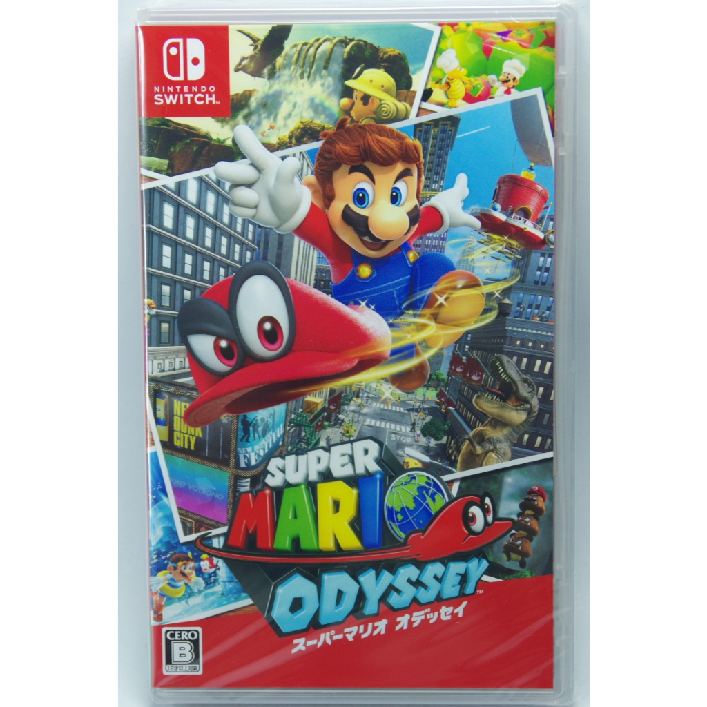 &lt;譜蕾兒電玩&gt;(全新) NS Switch 超級瑪利歐 奧德賽 中文版 Super Mario Odyssey