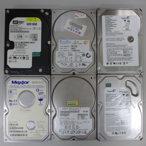 拆機良品~ 3.5吋 IDE 160GB 硬碟 ~7200轉 WD/Seagate/Maxtor/Hitachi/易拓