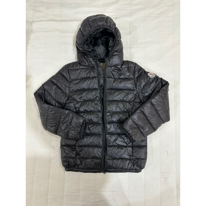 8成新 Moncler 大童外套 黑色 15