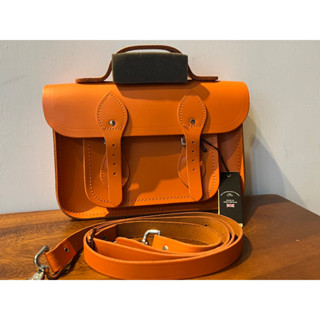 現貨出清劍橋包 The Leather Satchel Co. 11吋 英國手工牛皮 劍橋包 手提包 側肩包