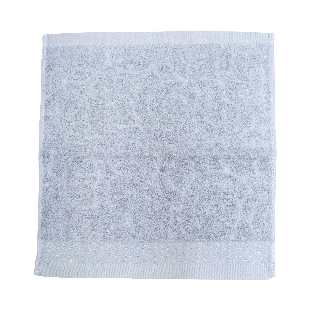 【生活工場】SIMPLE HOUSE 簡單工房 抗菌蜂巢方巾-灰藍34x34cm 擦手巾 小方巾 毛巾 擦手布 台灣製造