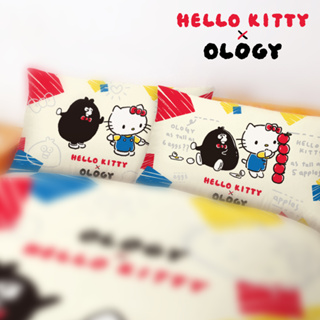 享夢城堡 MIT信封枕套2入1組-HELLO KITTY奧樂雞聯名-台灣製正版卡通多款任選