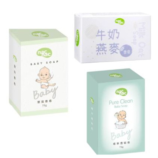 ✧✧ nac nac ✧✧ 嬰兒香皂/植萃透明皂/牛奶燕麥嬰兒皂 肥皂 香皂
