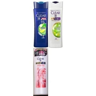 《聯合利華》clear淨洗髮乳系列 清爽控油/控油平衡/日式櫻花香 市價69元 特價2X元~