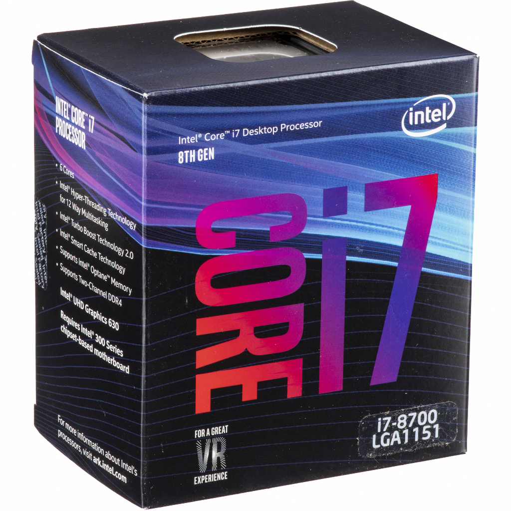 Intel 第八代 i7 8700 (含原廠風扇另贈利民塔散) + 32G + TUF Z370 PLUS Gaming