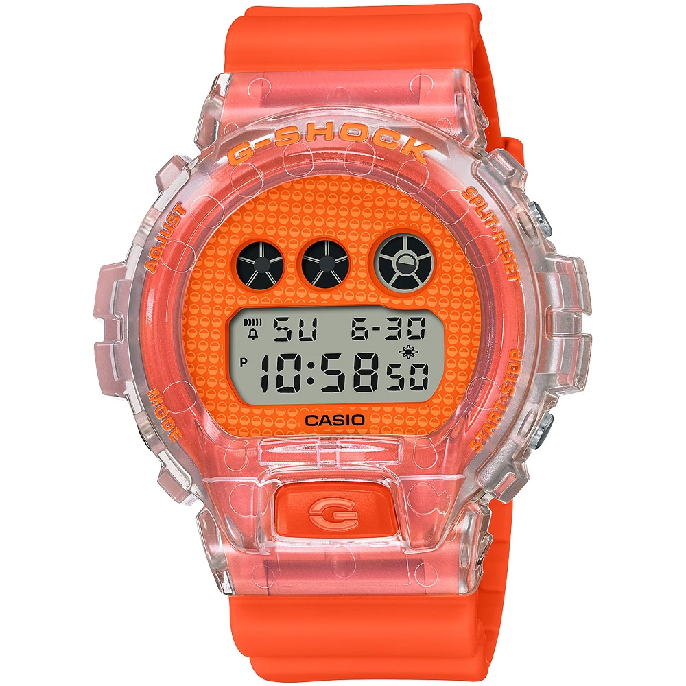 ∣聊聊可議∣CASIO 卡西歐 G-SHOCK 扭蛋系列 彩色運動電子錶 DW-6900GL-4