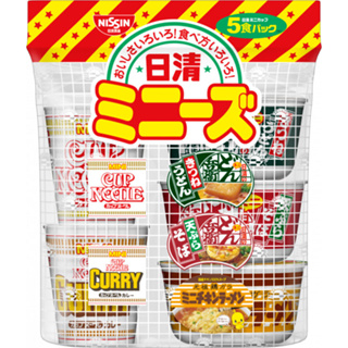 【日清】日本泡麵 NISSIN 5入杯麵(205g)