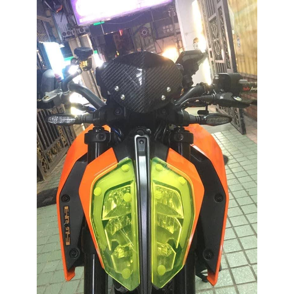 【炭纖工坊】 KTM DUKE 390 碳纖維小風鏡(含支架)