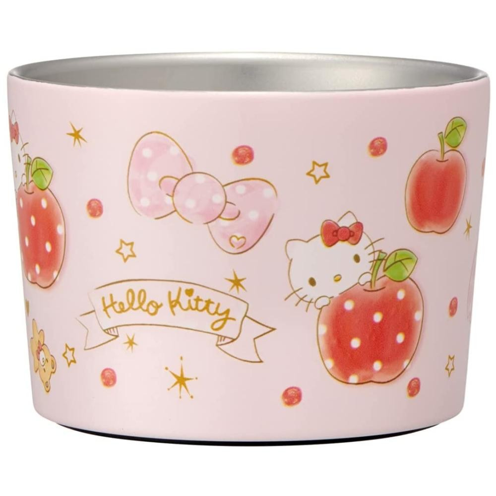 日本 Hello Kitty 不鏽鋼 冰淇淋碗