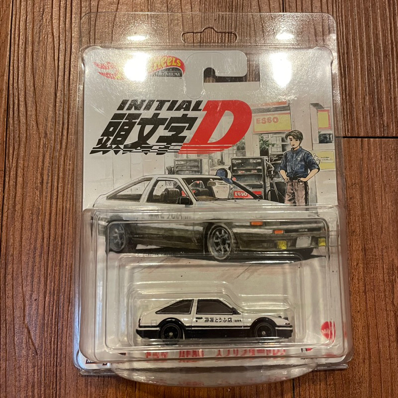 Hot Wheels 風火輪 日本講談社限定 頭文字D INITIAL D 藤原拓海 AE86 市面難尋！