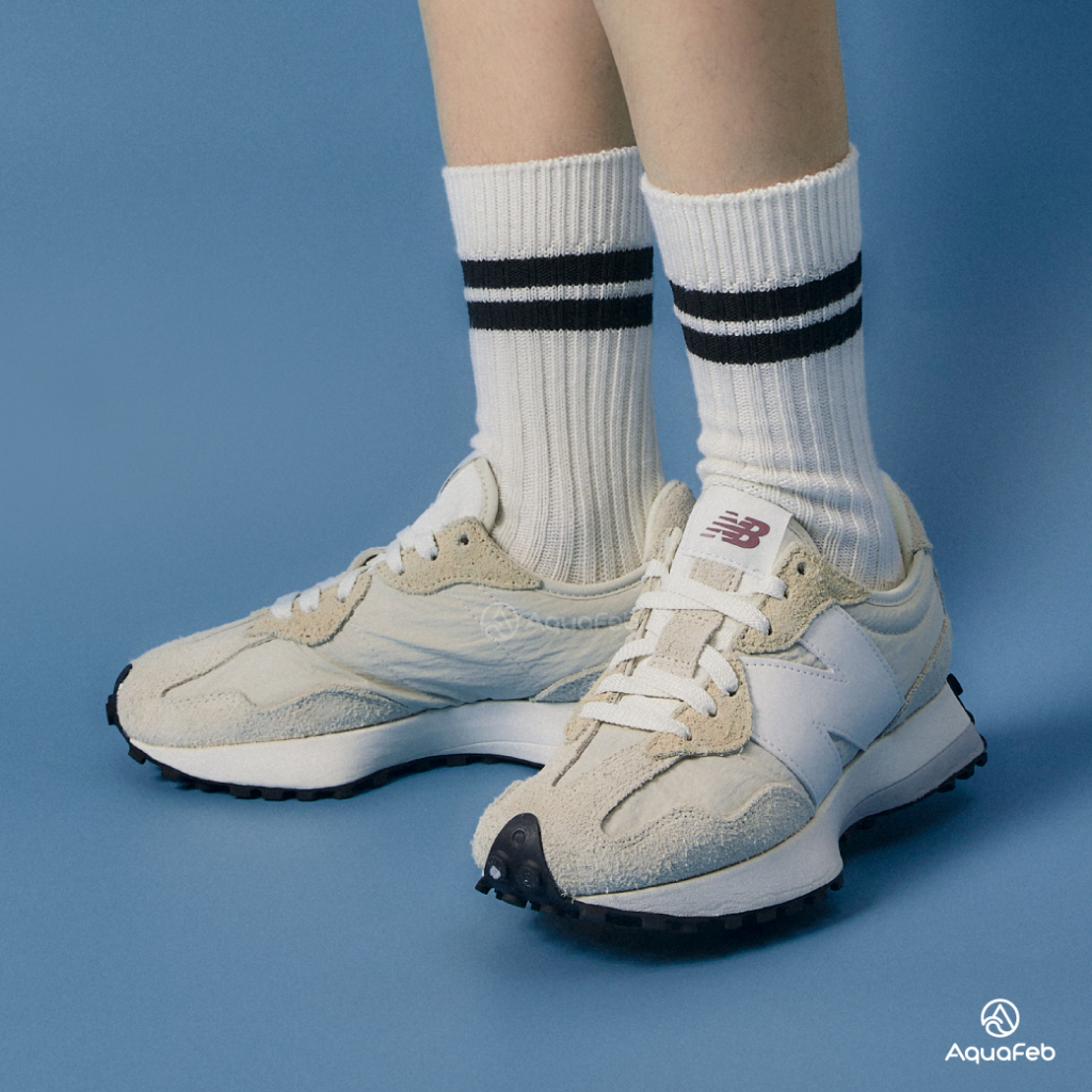 New Balance 327 男女 奶白色 D楦 麂皮 復古 百搭 情侶鞋 休閒鞋 MS327CQ