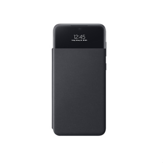 三星 Galaxy A33 5G 透視感應皮套 卡夾式保護殼 黑色 手機殼 手機保護套 原廠公司貨 現貨