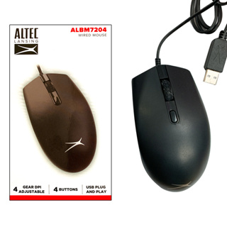 【現貨】ALTEC LANSING有線光學滑鼠 ALBM7204 電腦滑鼠 筆電滑鼠 光學滑鼠 滑鼠