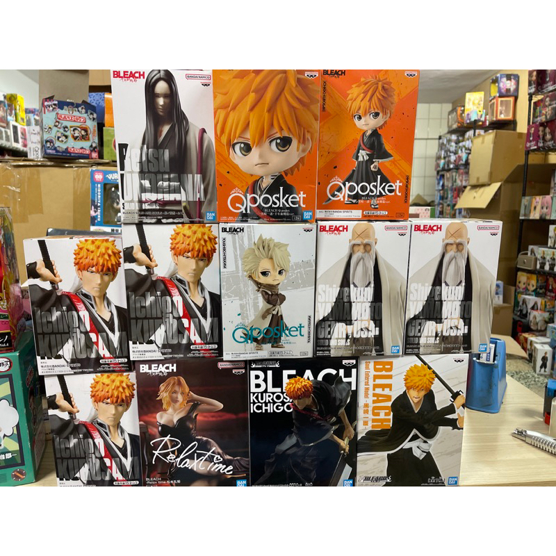 小麥日空❤️ 日版 BLEACH 死神  posket-黒崎一護-千年血戦篇 日翻谷冬獅郎山本元柳齋重國 松本亂菊 花烈
