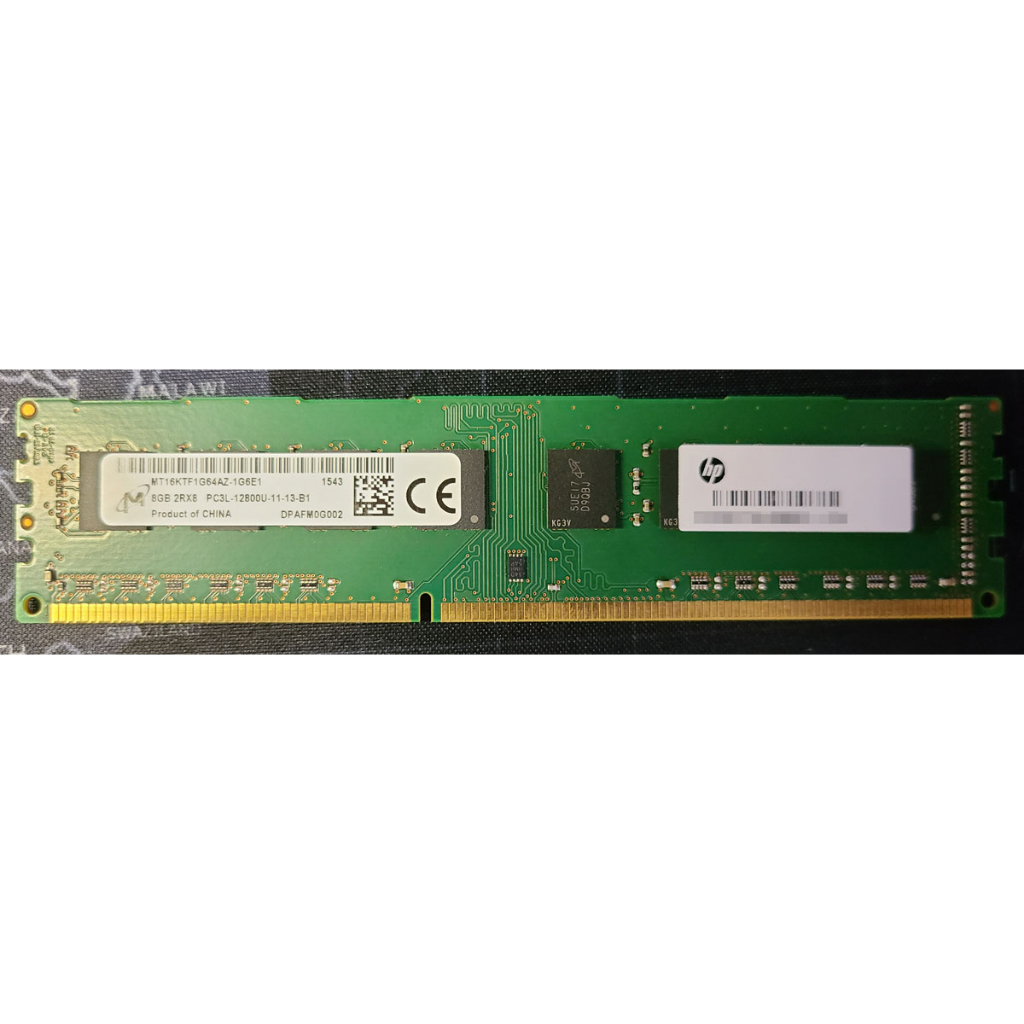 美光 DDR3L PC3L 1600 8G 桌上型電腦 記憶體