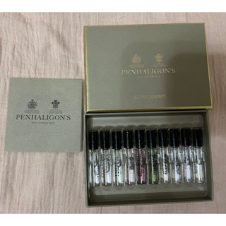 「全新」英國PENHALIGON'S 潘海利根 香氛圖書館禮盒 Scent Library 噴式-1盒/2mlX10入