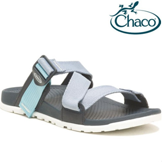 Chaco Lowdown Slide 女款 休閒拖鞋 CH-LSW01 HJ22 天際灰藍
