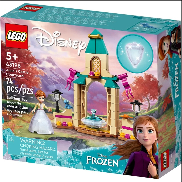 【MIKO米可手機館】樂高 LEGO Disney系列 43198 冰雪奇緣 安娜的城堡庭院 積木 正版 公司貨 全新