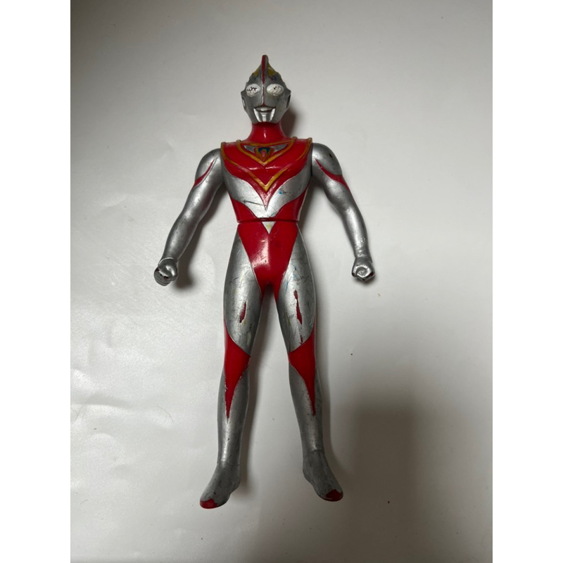 小光玩具 萬代1998出品 超人力霸王蓋亞 v1 16.5公分軟膠 佳亞 奧特曼 鹹蛋超人 亞格