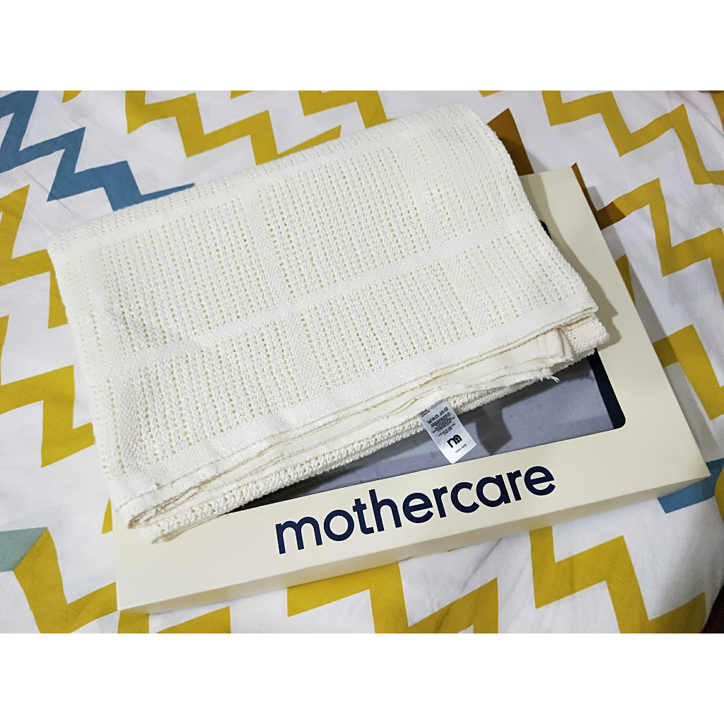 mothercare 洞洞毯 120x155cm (禮盒裝)