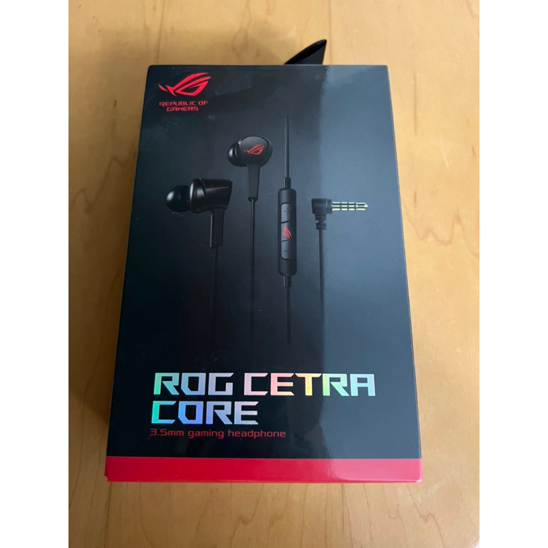 ROG cetra core 入耳式電競耳機 全新未拆封