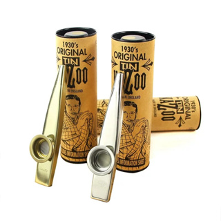 英國進口 Clarke 卡祖笛 Kazoo 烤漆新款 金銀黑三色 買一送兩片笛膜 標準款 金銀兩色【他,在旅行】