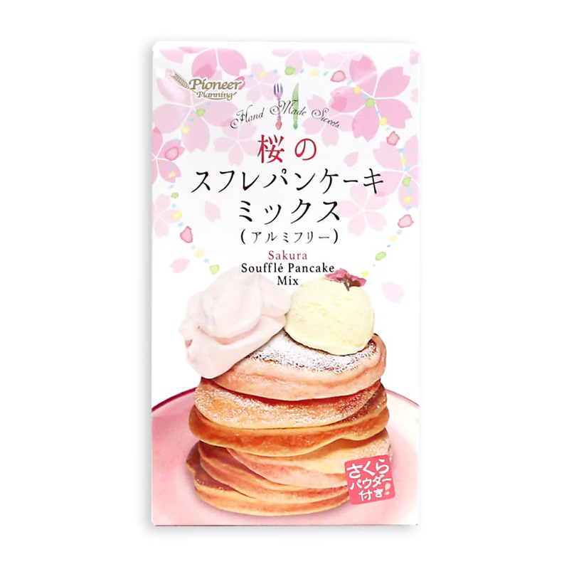 Pioneer 櫻花風味舒芙蕾鬆餅粉254g-即期特價
