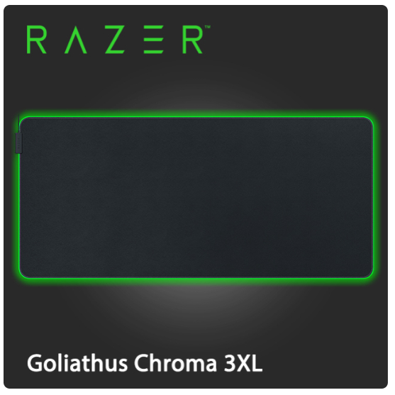 ❤️富田 雷蛇 RAZER GOLIATHUS CHROMA 3XL 雷蛇 重裝甲蟲 RGB 電競滑鼠墊 幻彩版 3XL