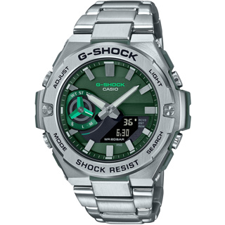 CASIO卡西歐 G-SHOCK 藍牙 太陽能電力 強悍腕錶 GST-B500AD-3A