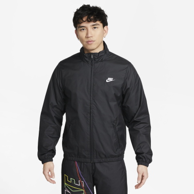 S.G Nike Club+ DX0673-010 黑 男子 拉鍊 梭織 外套 夾克 直購價：$2,400