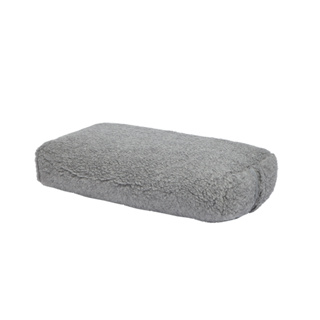 【Manduka原廠正品】Wool Rectangular Bolster 羊毛瑜珈抱枕 - Grey 免運費