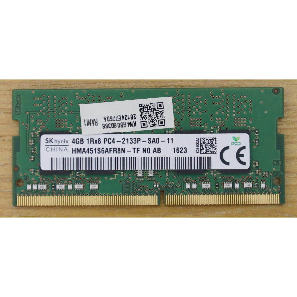 筆電 DDR4 4GB 記憶體 海力士 Hynix 1Rx8 PC4-2133P