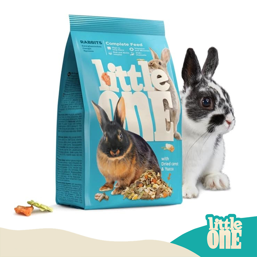Little One 營養完善兔子飼料/900g 寵物兔飼料 成兔飼料 兔子飼料 兔子乾飼料 兔飼料