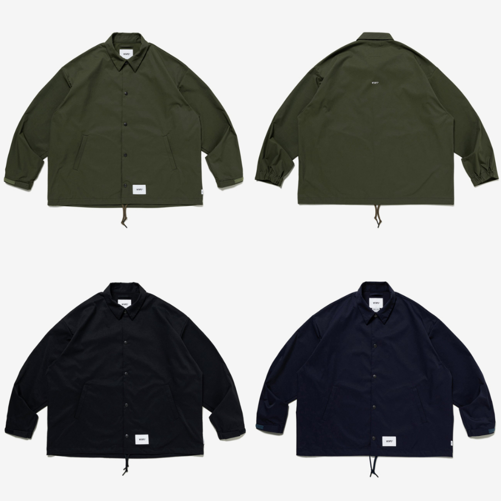 23SS　WTAPS　CHIEF / JACKET / POLY. TWILL.