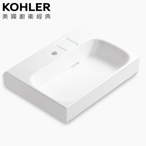 KOHLER Maxispace 一體式檯面盆(60cm) K-96120T-1-0
