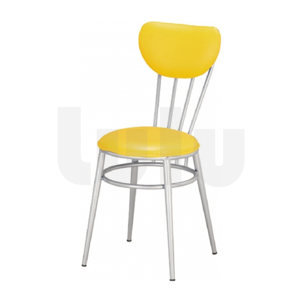 【Lulu】 欣圓椅 黃色 341-8 ┃ 圓椅 餐椅 休閒椅 造型休閒椅 洽談椅 高腳椅 造型椅 吧檯椅 辦桌椅 椅
