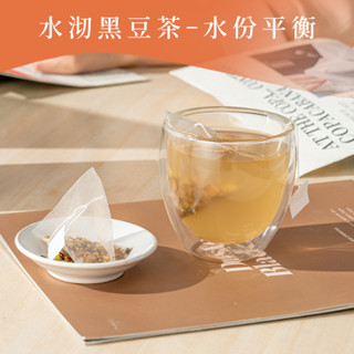 【無糖】暖暖純手作 X 水切黑豆茶12入 黑豆茶 蕎麥茶 玄米 冷泡茶 熱泡 茶包 臺灣蕎麥 烘焙黑豆